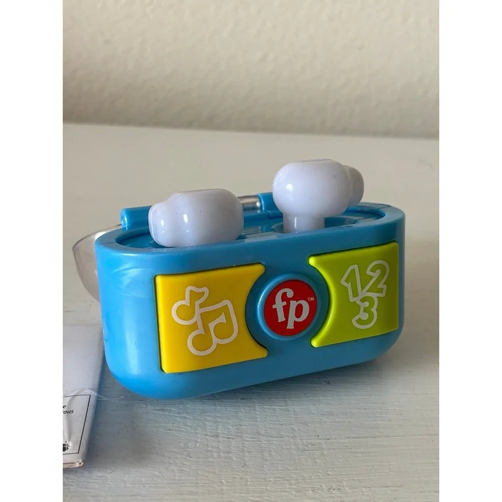 Fisher Price Laugh & Learn play along ear buds toy kids NWT